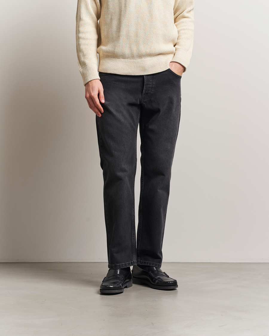 Herre | Bukser | NN07 | Sonny Regular Fit Jeans Washed Black