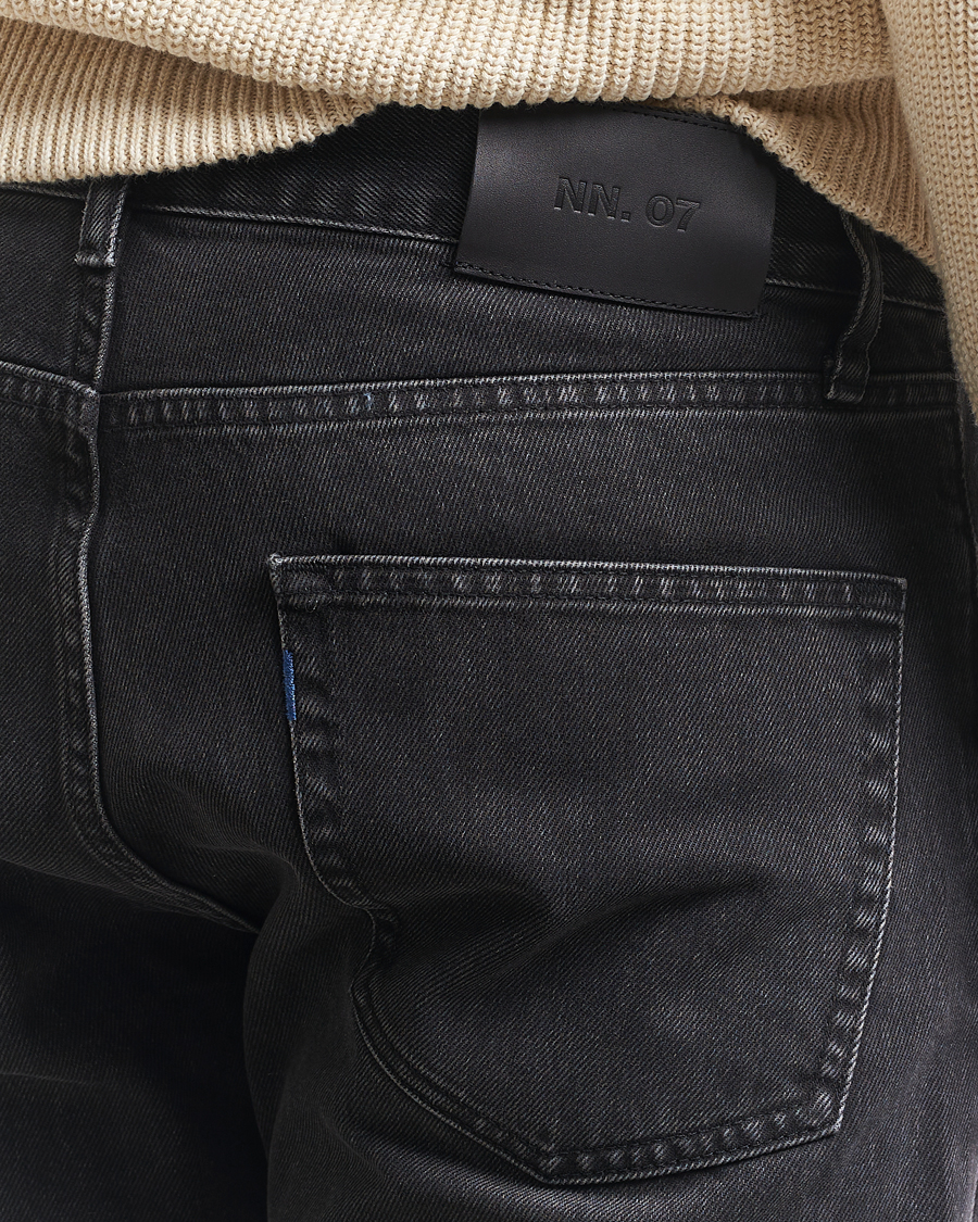 Herre | Bukser | NN07 | Sonny Regular Fit Jeans Washed Black