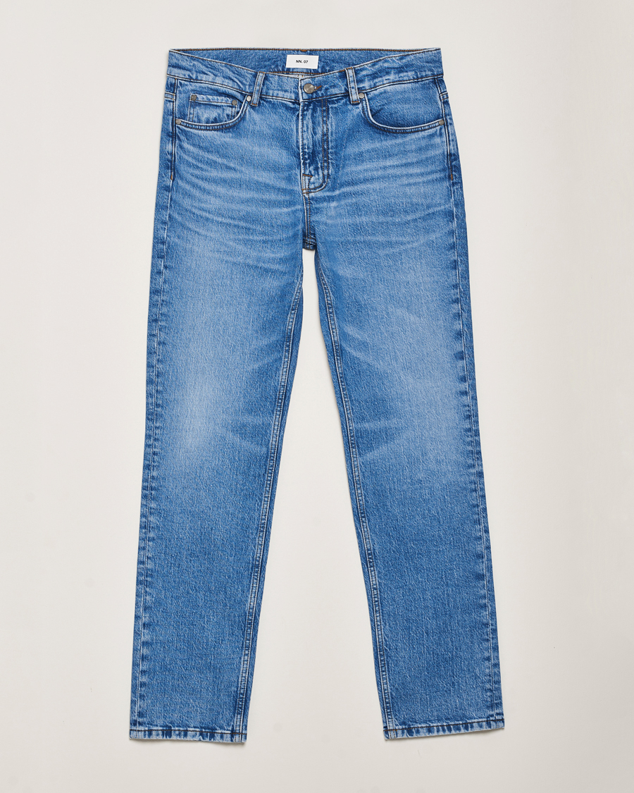 Herre | Jeans | NN07 | Tony Slim Fit Stretch Jeans Light Blue