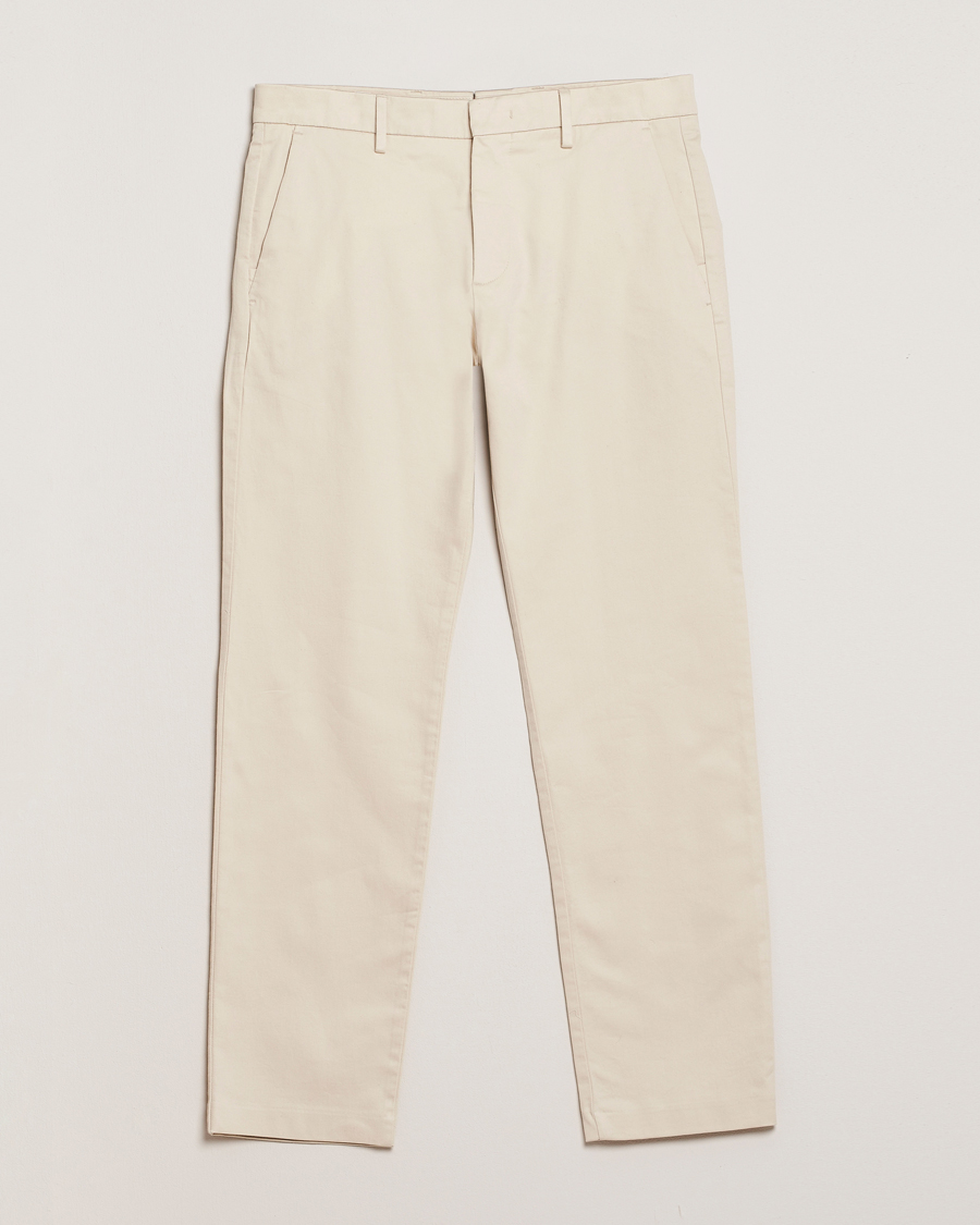 Herre | Bukser | NN07 | Theo Regular Fit Stretch Chinos Ivory