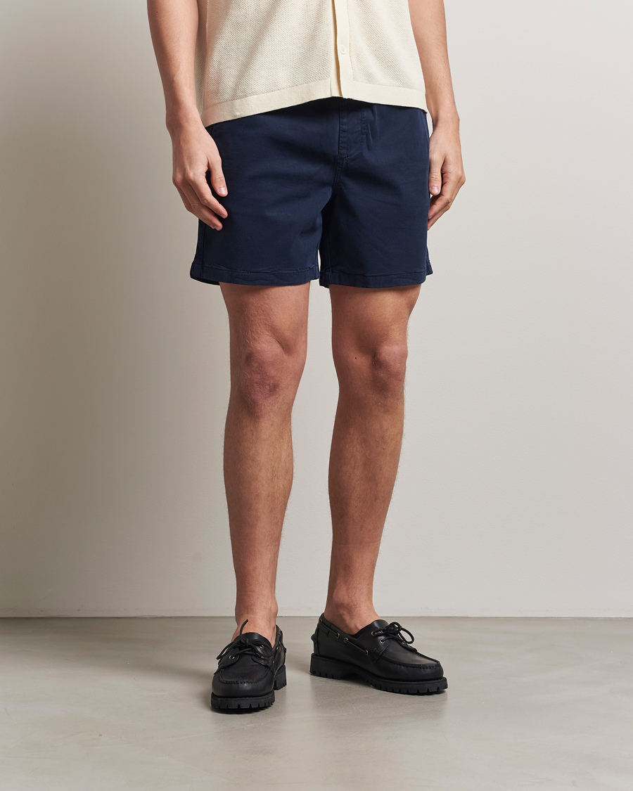 Herre | Shorts | NN07 | Gregor Drawstring Shorts Navy Blue