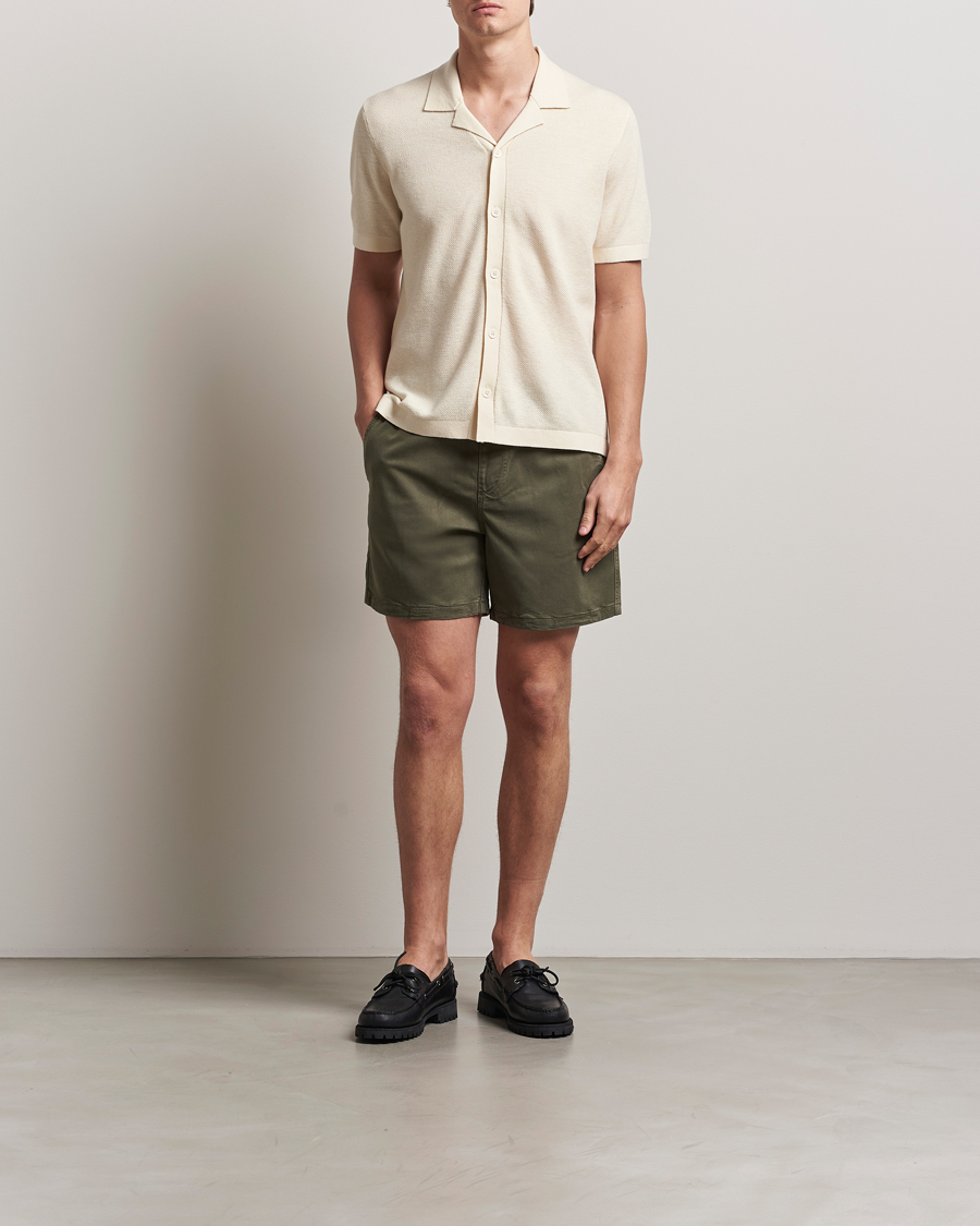 Herre | Shorts | NN07 | Gregor Drawstring Shorts Capers Green