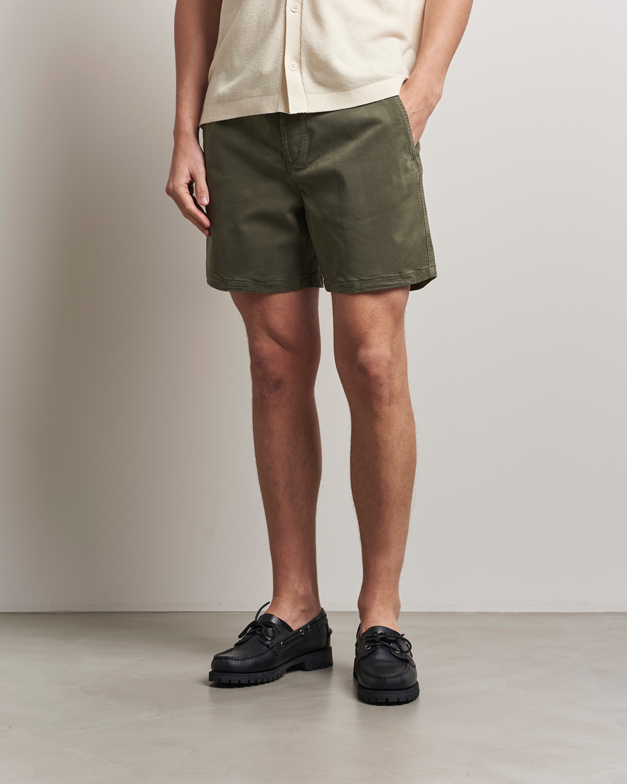 Herre | Shorts | NN07 | Gregor Drawstring Shorts Capers Green
