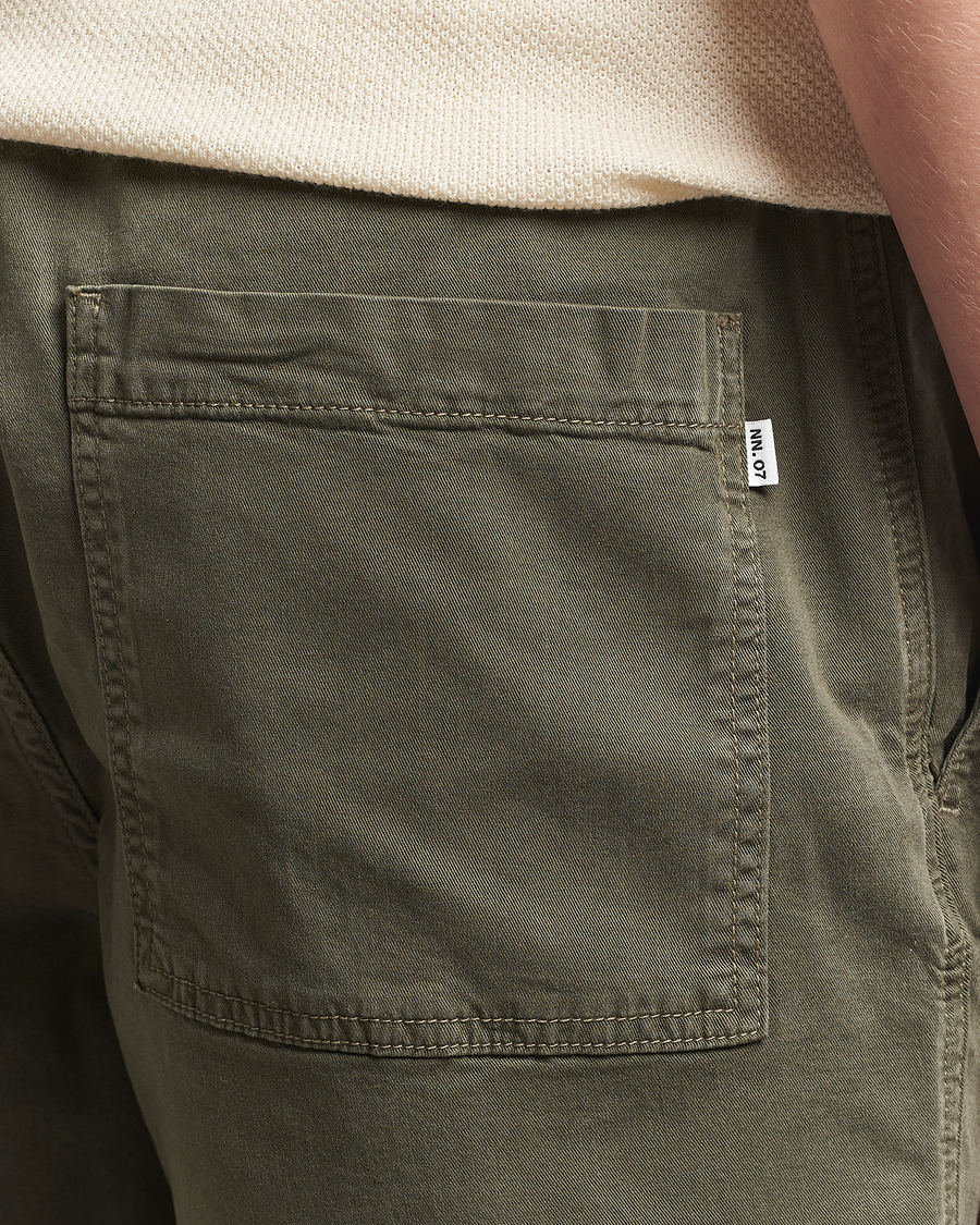 Herre | Shorts | NN07 | Gregor Drawstring Shorts Capers Green