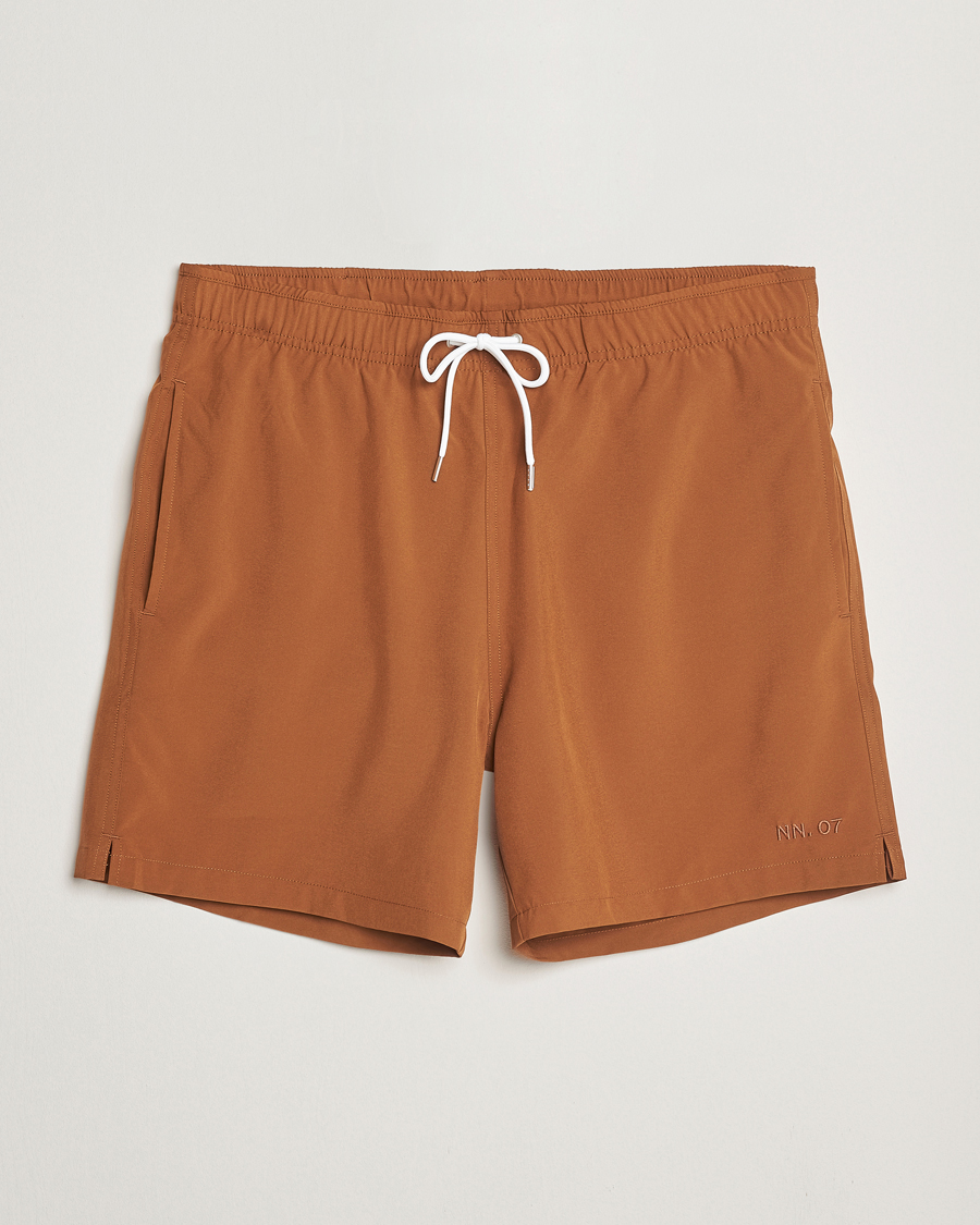 Herre | Badeshorts | NN07 | Jules Swimshorts Caramel