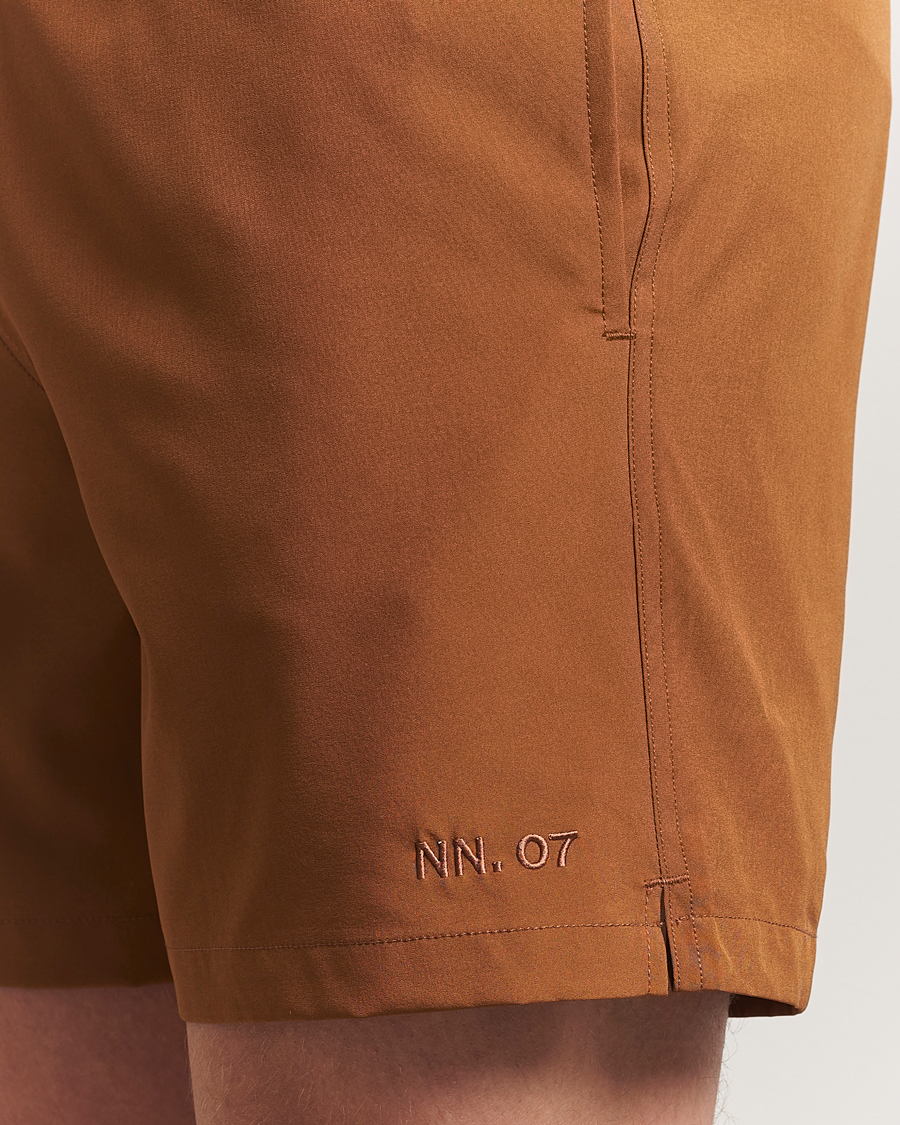 Herre | Badeshorts | NN07 | Jules Swimshorts Caramel