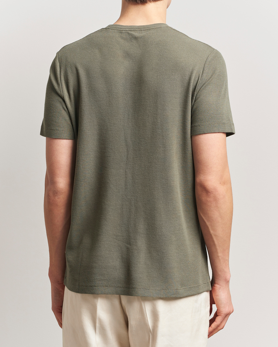 Herre | T-Shirts | NN07 | Clive Crew Neck T-Shirt Capers Green