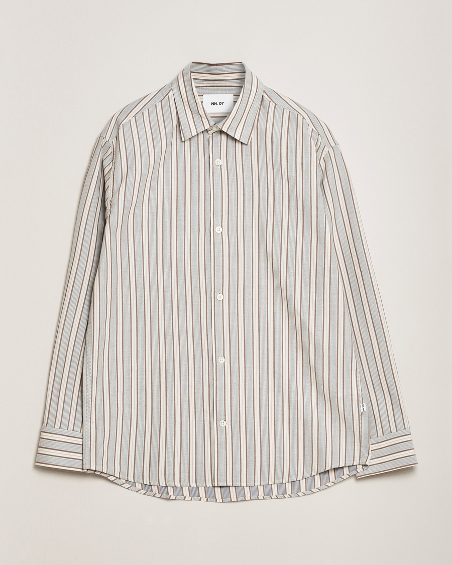 Herre | Skjorter | NN07 | Freddy Striped Shirt Multi Stripe