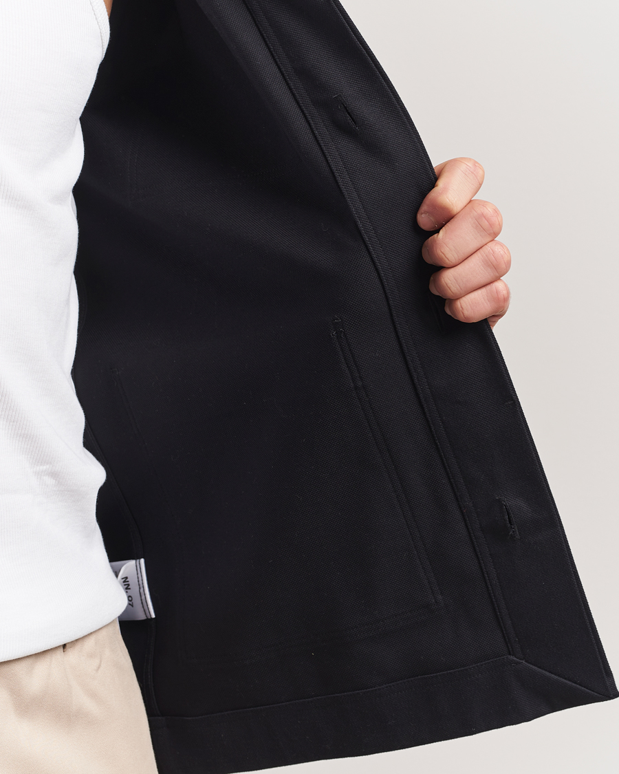 Herre | Skjorter | NN07 | Olav Pocket Overshirt Black