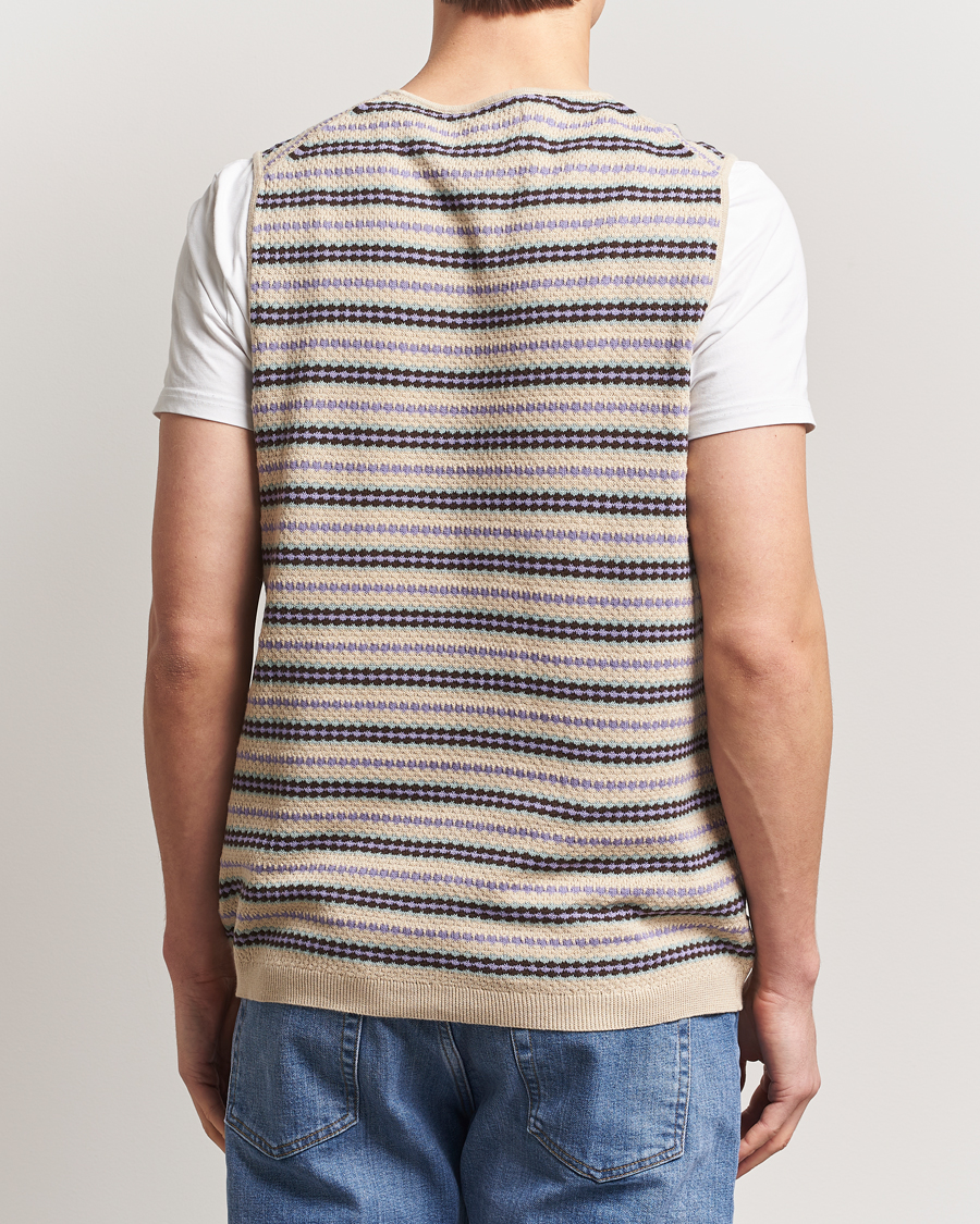 Herre | Gensere | NN07 | Bari Structured Slipover Multi Stripe