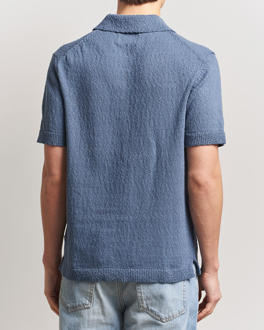 Herre | Pikéer | NN07 | Randy Knitted Polo Bering Blue