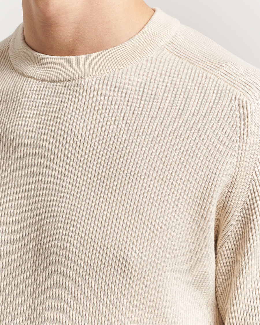Herre | Gensere | NN07 | Kevin Cotton Knitted Sweater Ivory