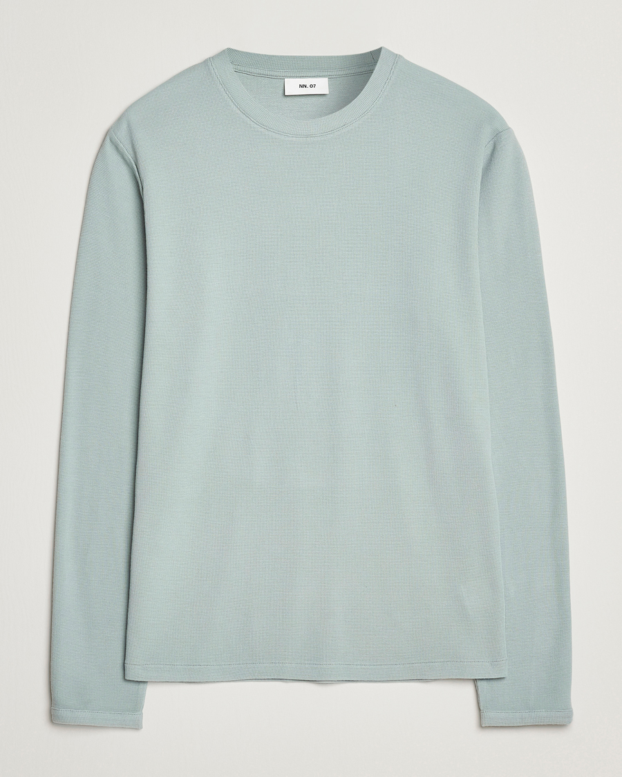 Herre | Gensere | NN07 | Clive Knitted Sweater Steely Blue