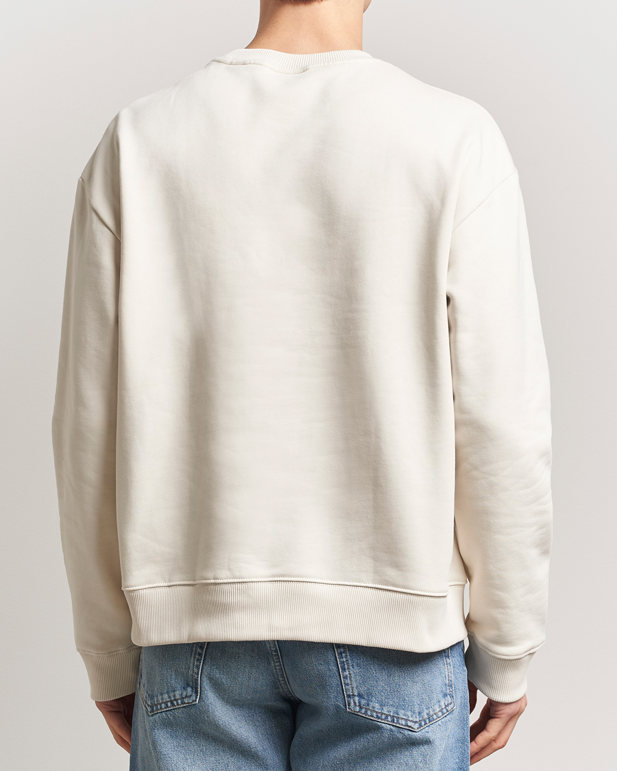 Herre | Gensere | NN07 | David Crew Neck Sweatshirt Ivory