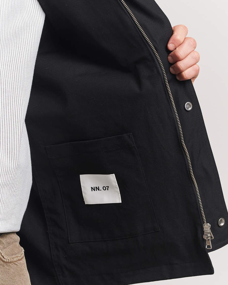 Herre | Jakker | NN07 | Glenn Brittish Millrain Jacket Black