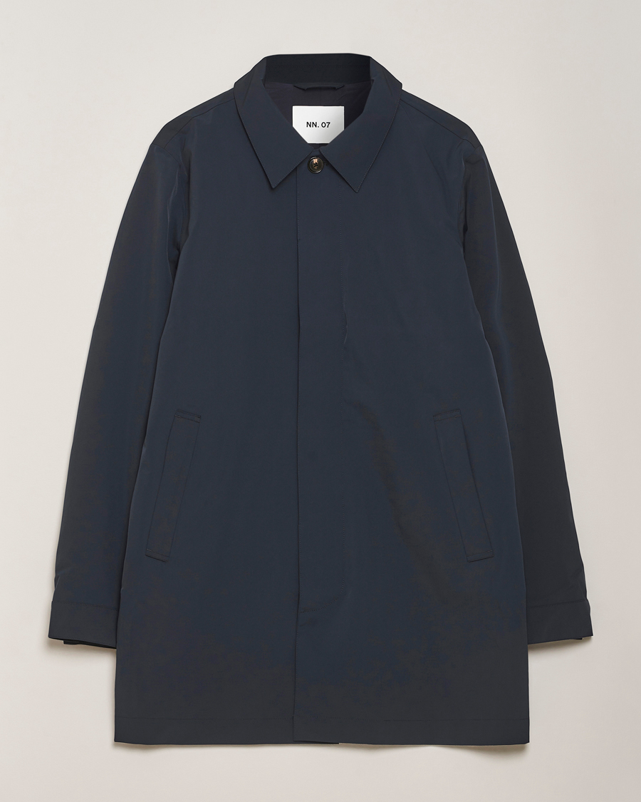 Herre | Jakker | NN07 | Kim Waterproof Car Coat Navy Blue