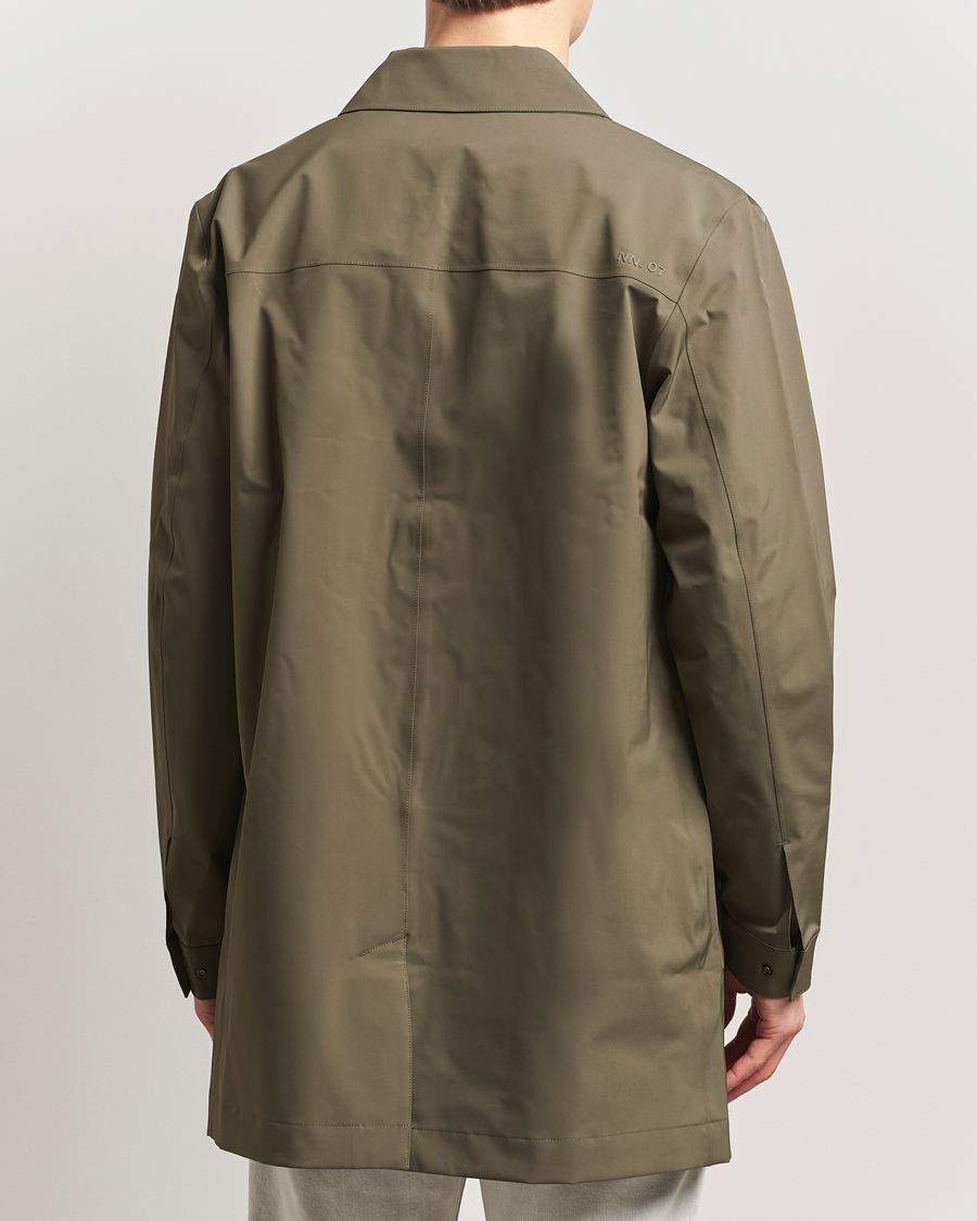 Herre | Jakker | NN07 | Kim Waterproof Car Coat Capers Green