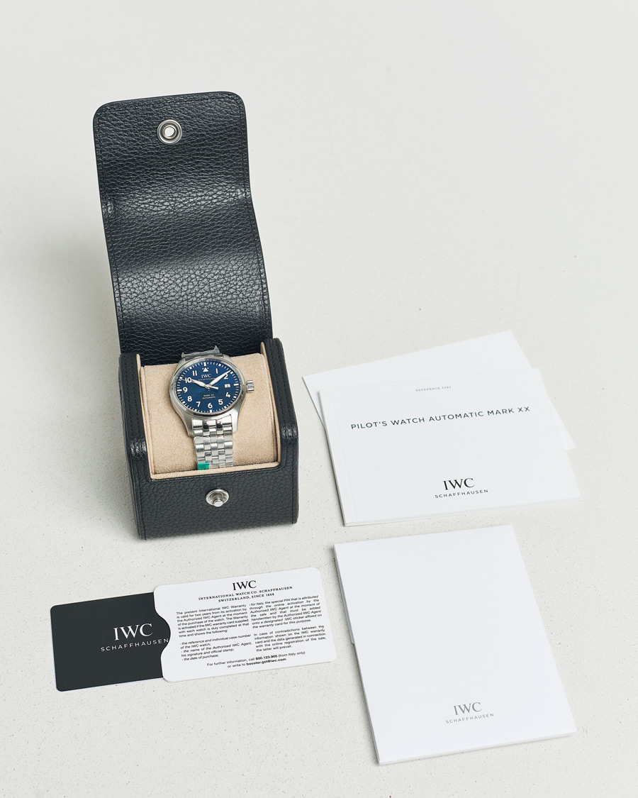 Herre | IWC Pre-Owned Pilot's Watch Mark XX Silver | IWC Pre-Owned | Pilot's Watch Mark XX Silver