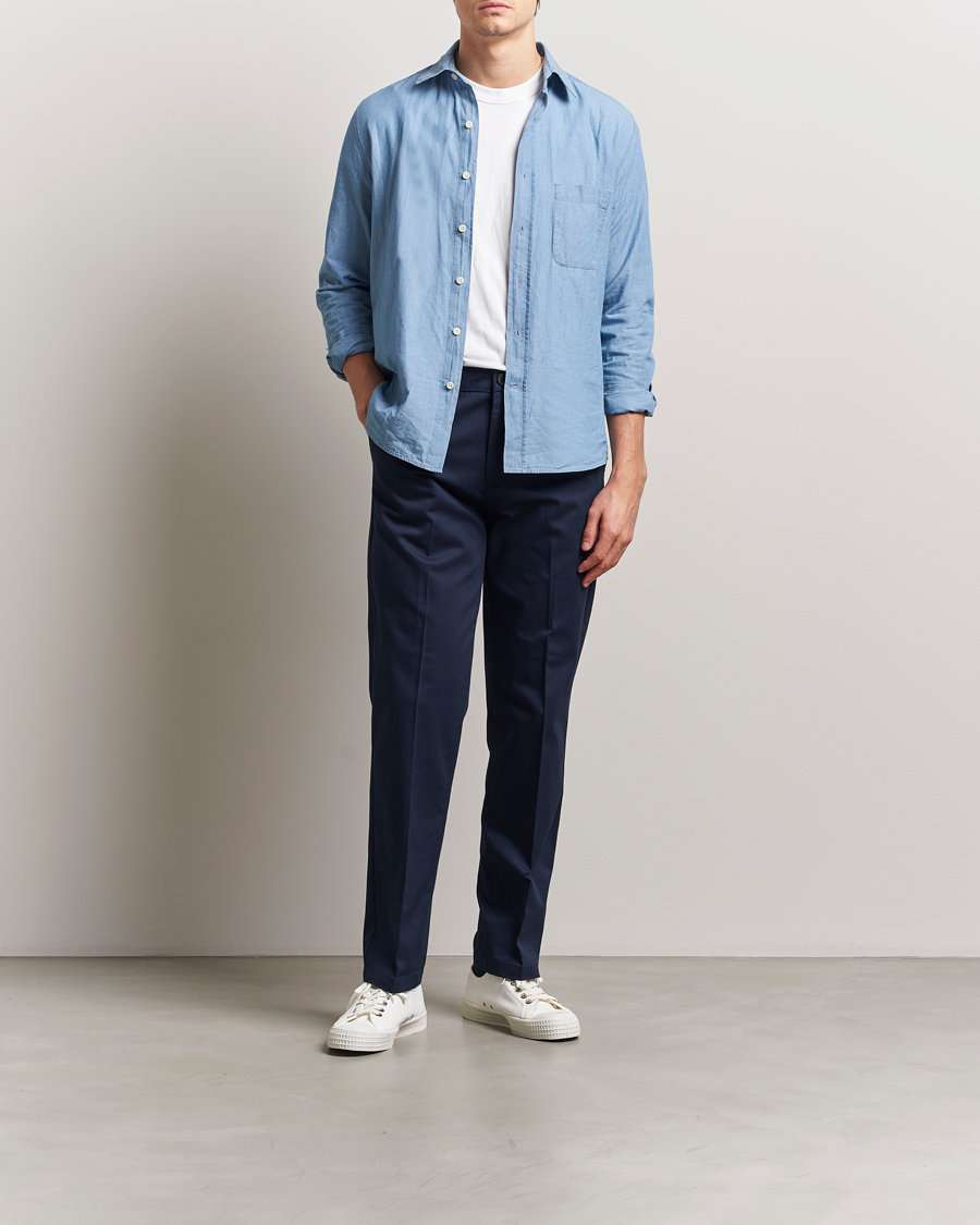 Herre | Bukser | Dockers | Stain Defender Straight Chino Navy Blazer