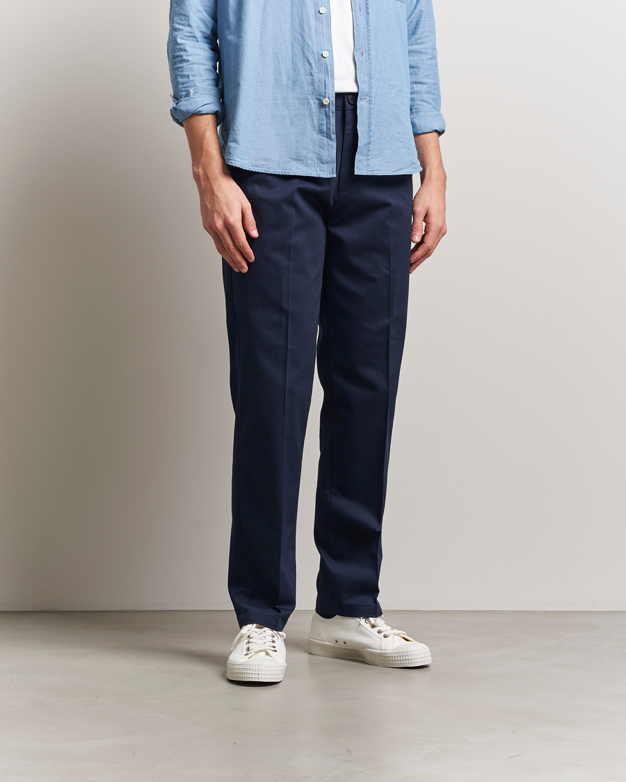 Herre | Bukser | Dockers | Stain Defender Straight Chino Navy Blazer