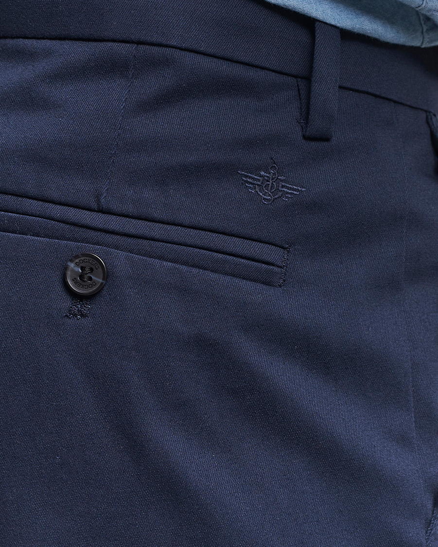 Herre | Bukser | Dockers | Stain Defender Straight Chino Navy Blazer