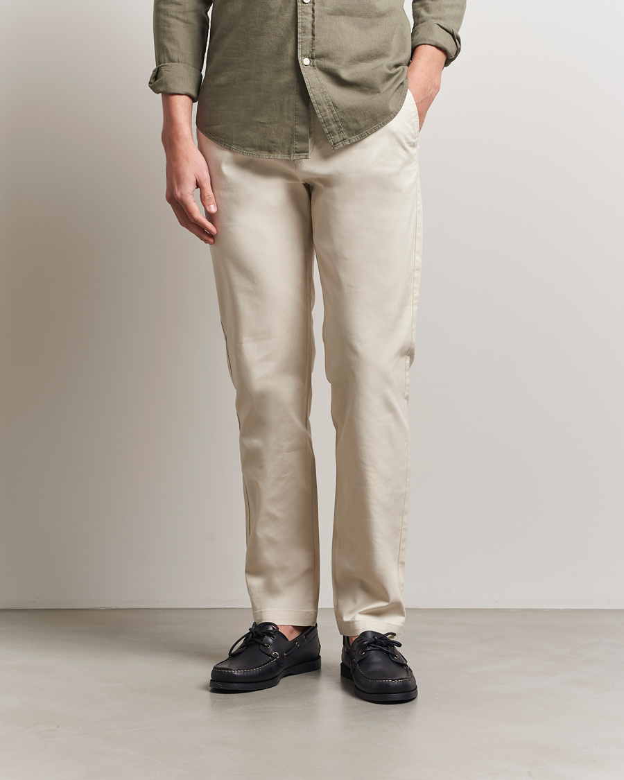 Herre | Bukser | Dockers | Crafted Khaki Slim Cotton/Linen Chino Summer Earth