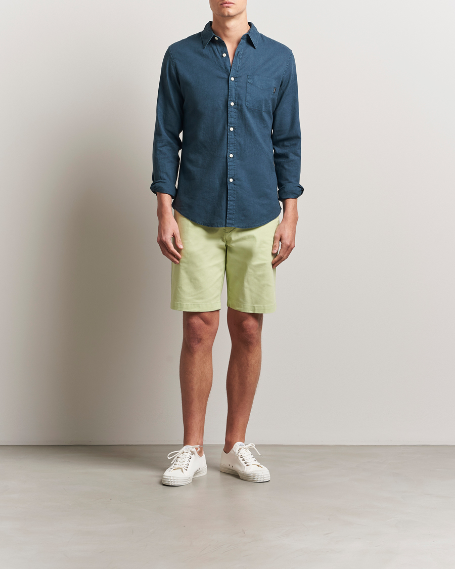 Herre | Shorts | Dockers | Slim Cotton/Linen Shorts Seedling