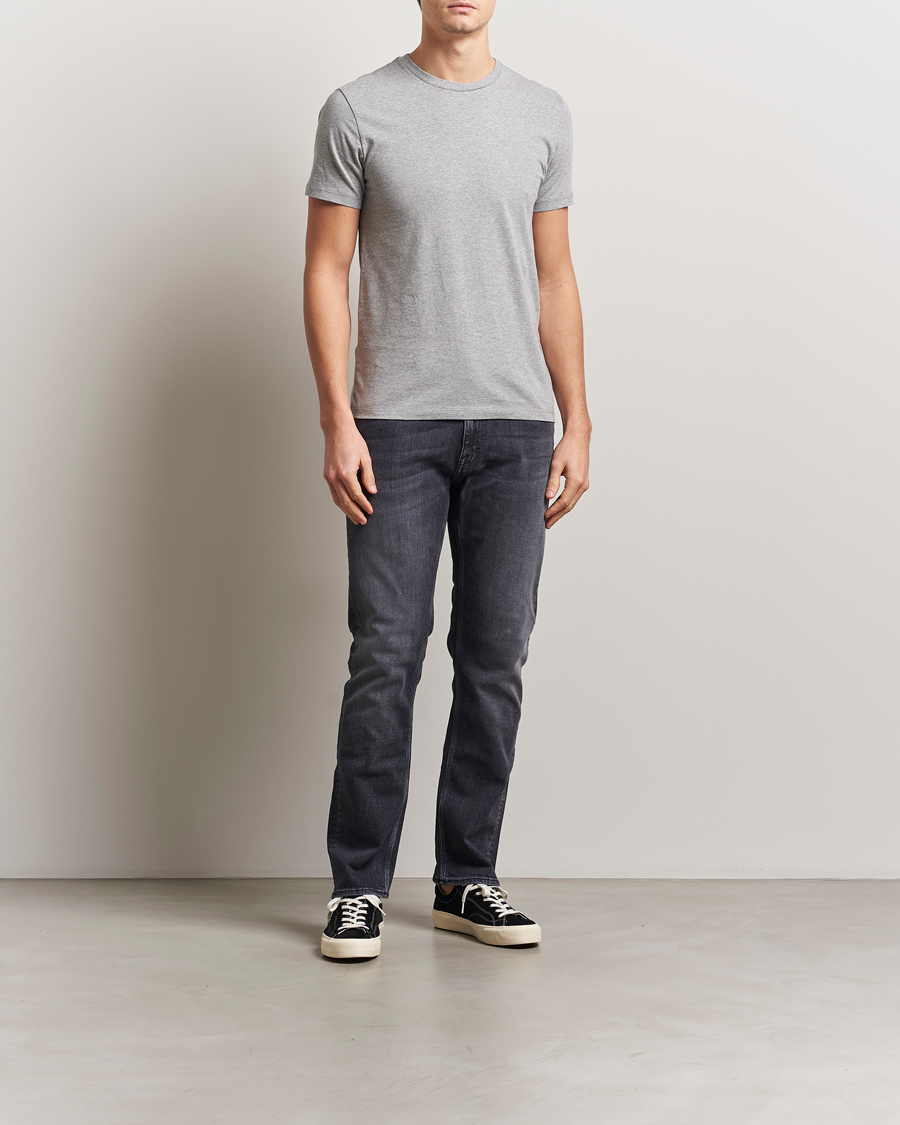 Herre | T-Shirts | Levi's | 2-Pack Crew Neck T-Shirt White/Grey Heather