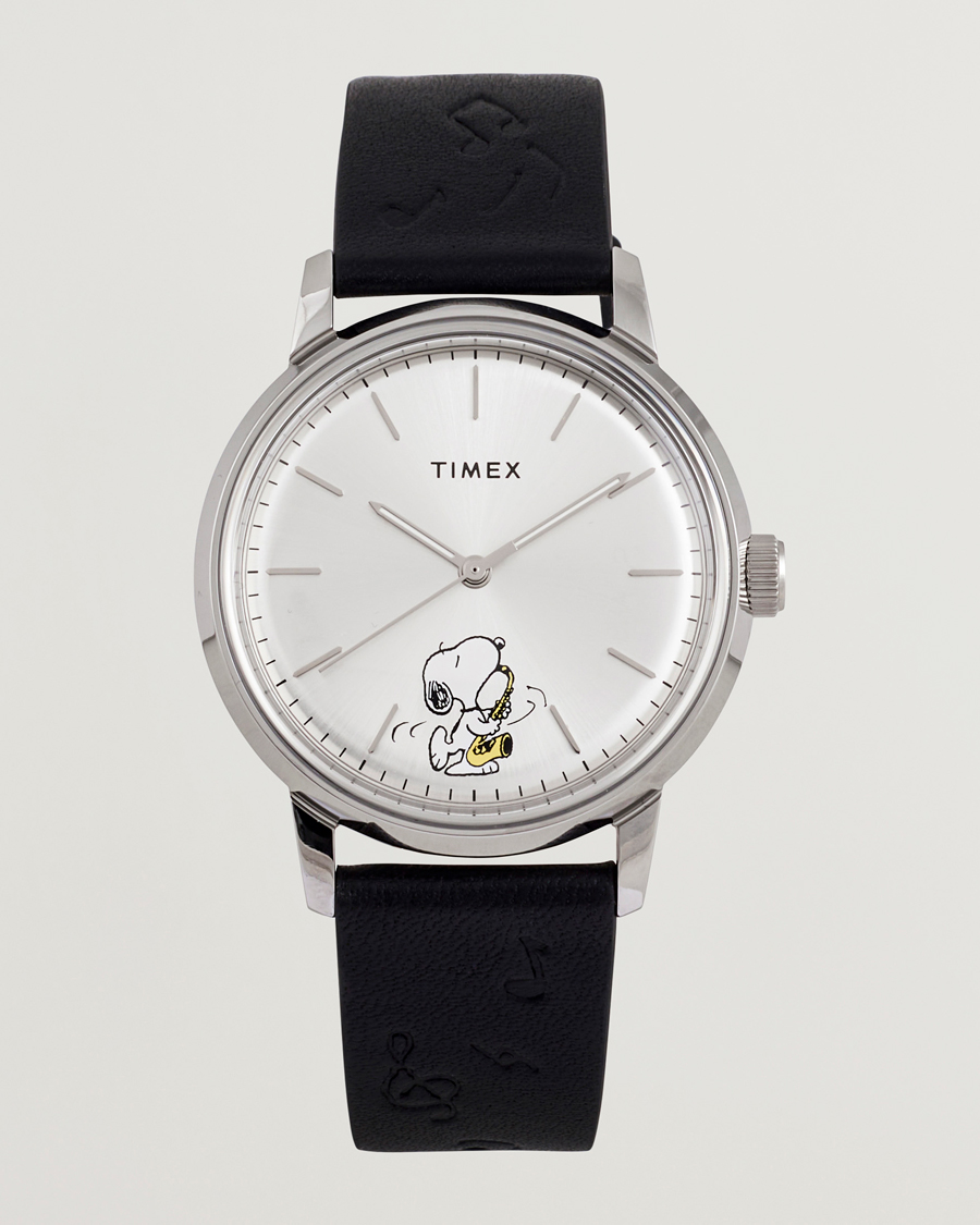 Herre | Timex Timex X Peanuts Marlin Snoopy Automatic 40mm White Dial | Timex | X Peanuts Marlin Snoopy Automatic 40mm White Dial