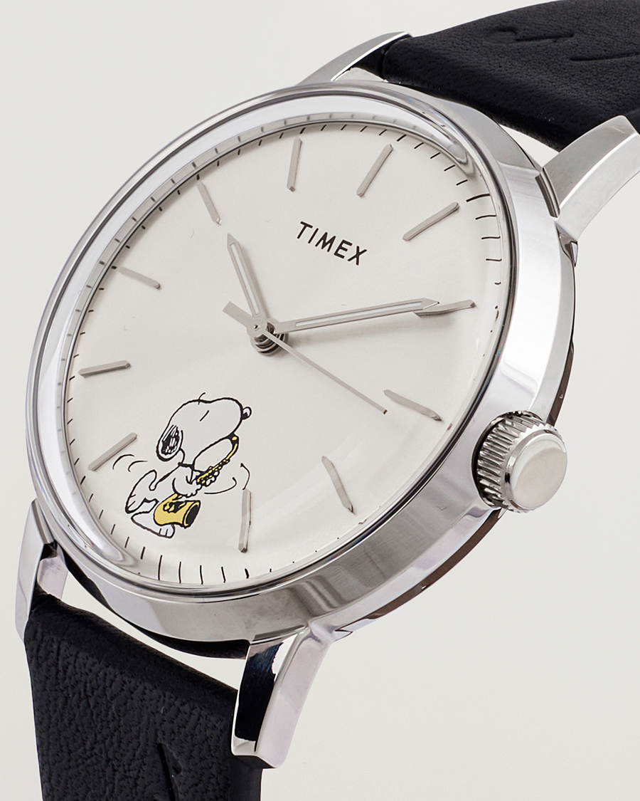 Herre | Timex Timex X Peanuts Marlin Snoopy Automatic 40mm Silver Dial | Timex | X Peanuts Marlin Snoopy Automatic 40mm Silver Dial