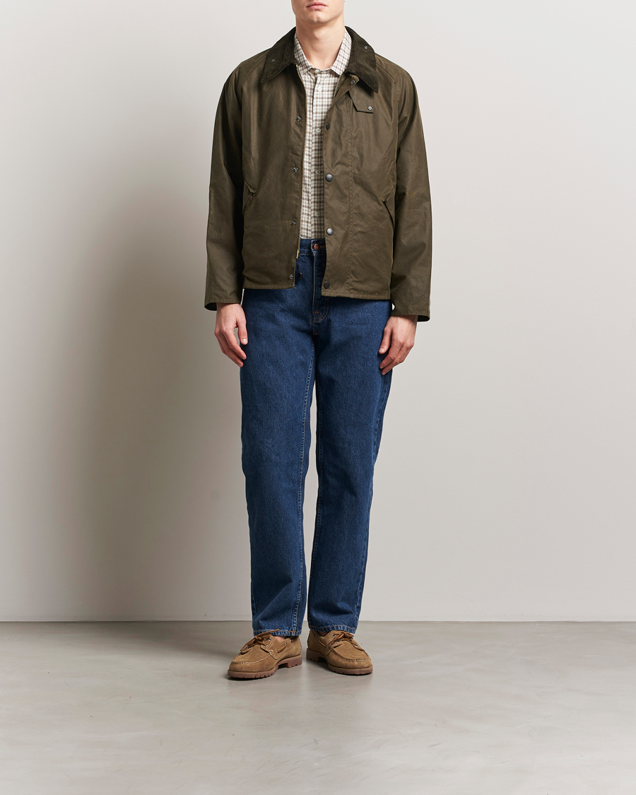 Herre | Jakker | Barbour Heritage | Oversize Transport Wax Jacket Beech