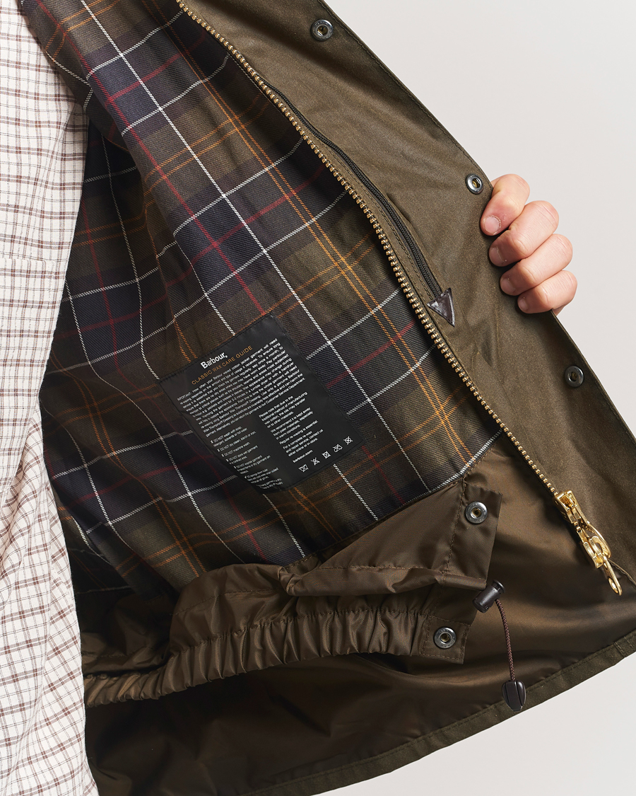 Herre | Jakker | Barbour Heritage | Oversize Transport Wax Jacket Beech
