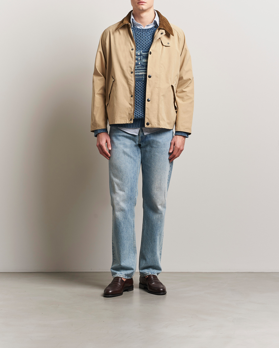 Herre | Jakker | Barbour Heritage | Oversize Transporter Casual Jacket Stone