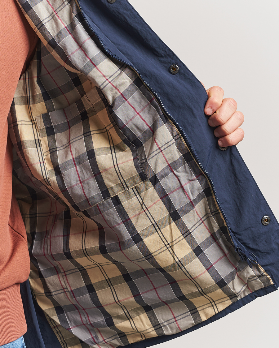 Herre | Jakker | Barbour Heritage | Classic Bedale Showerproof Jacket Navy