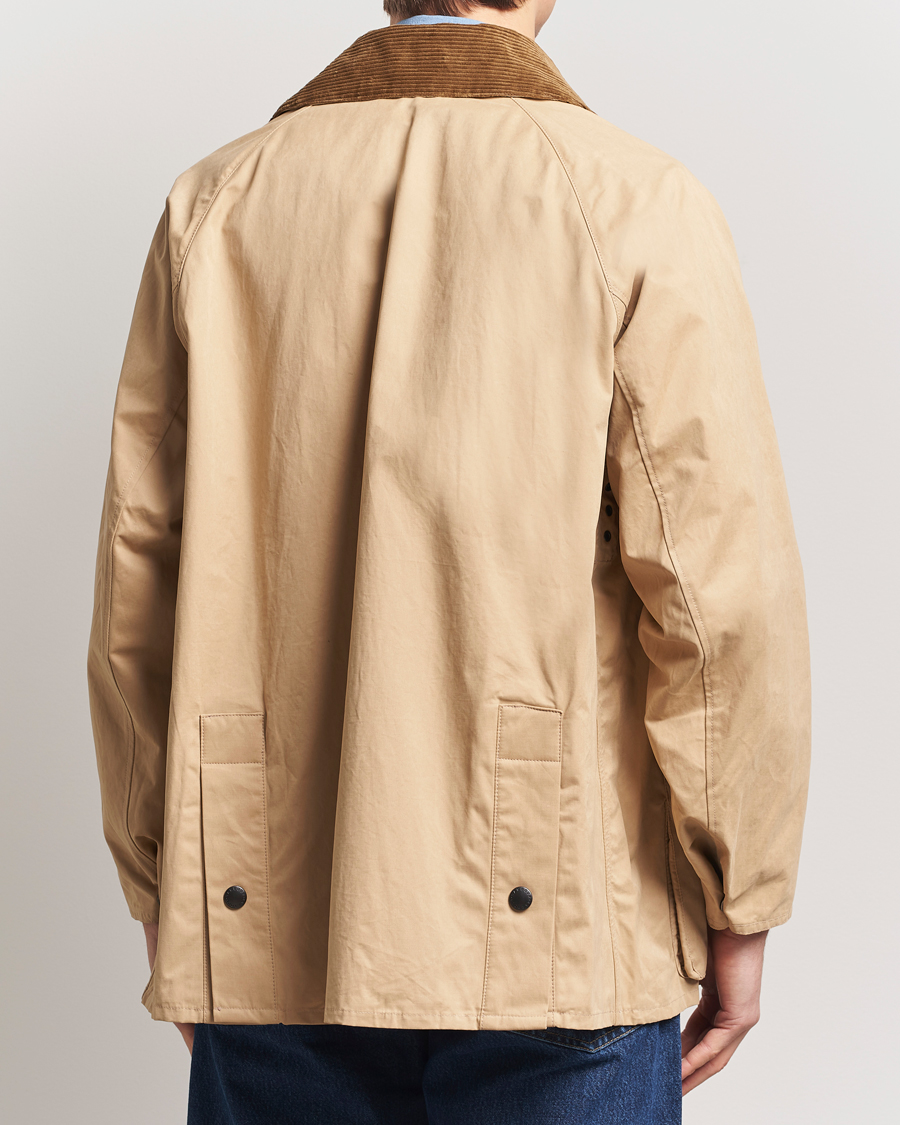 Herre | Jakker | Barbour Heritage | Oversized Peached Bedale Jacket Stone