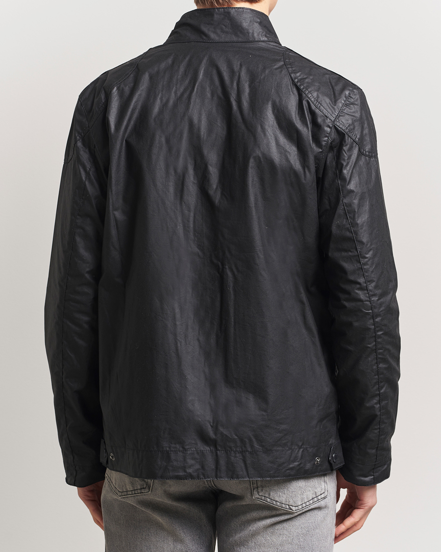 Herre | Jakker | Barbour International | Merton Waxed Jacket Black