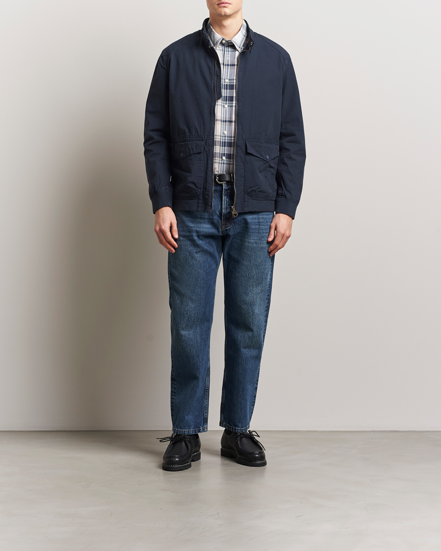 Herre | Jakker | Barbour International | Matley Casual Cotton Jacket Navy