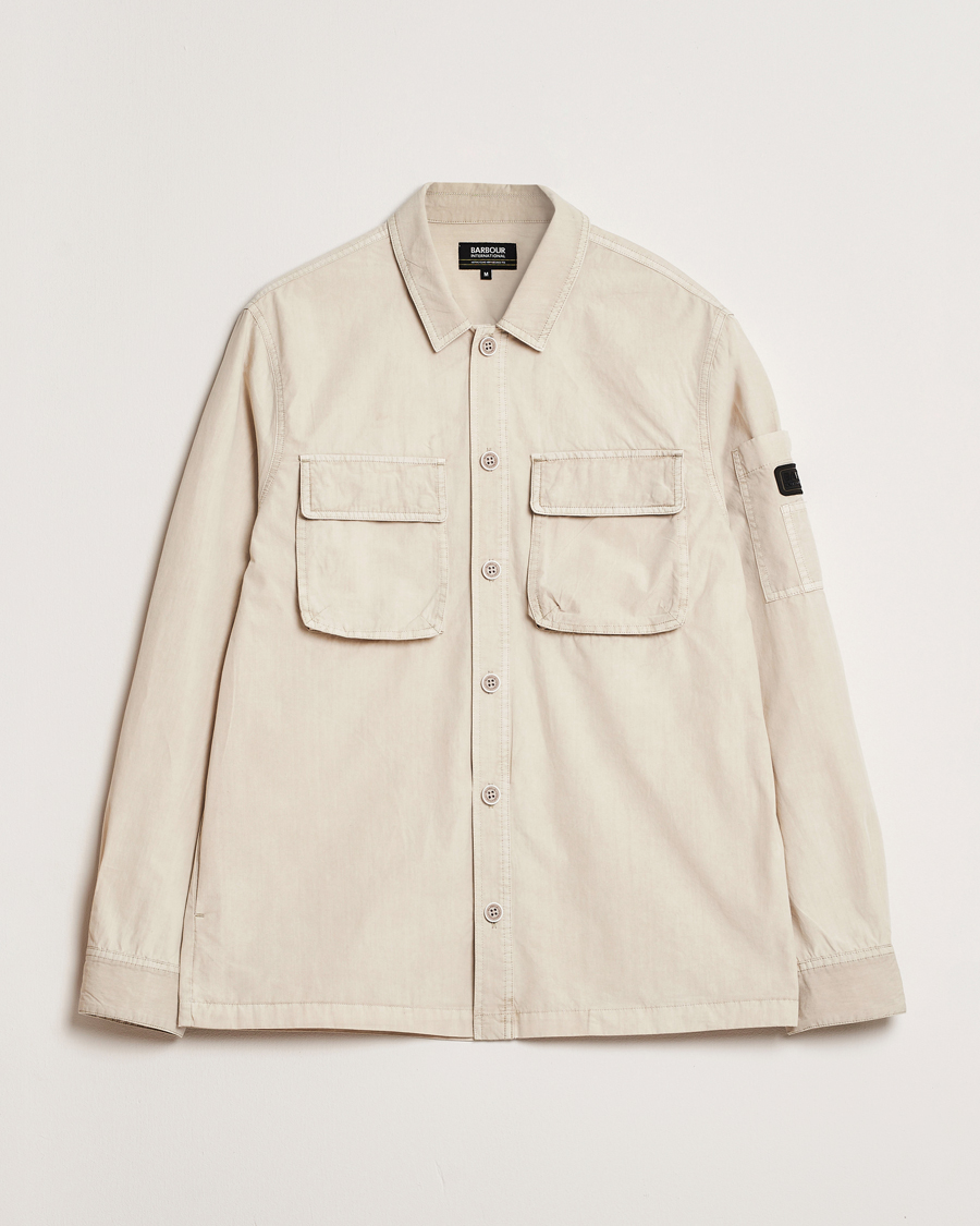 Herre | Skjorter | Barbour International | Kenneth GD Overdye Overshirt Mist