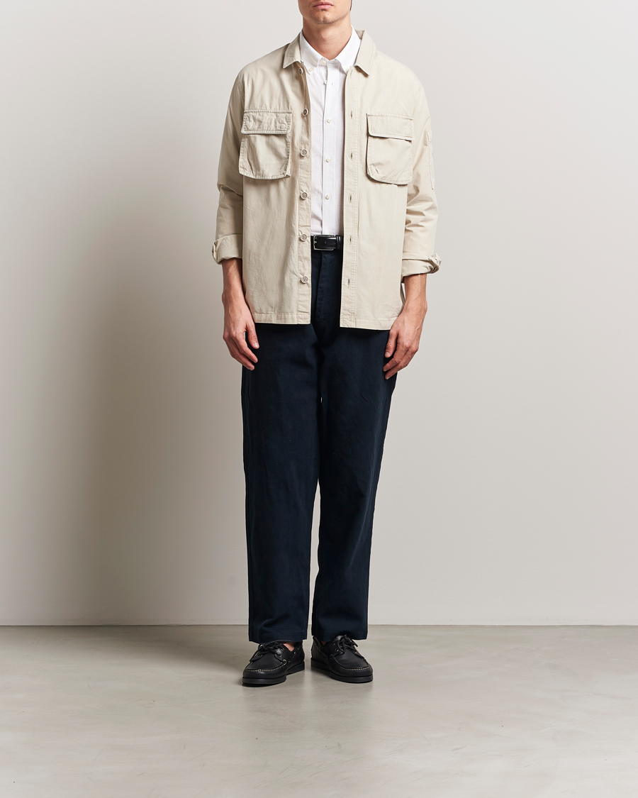 Herre | Skjorter | Barbour International | Kenneth GD Overdye Overshirt Mist