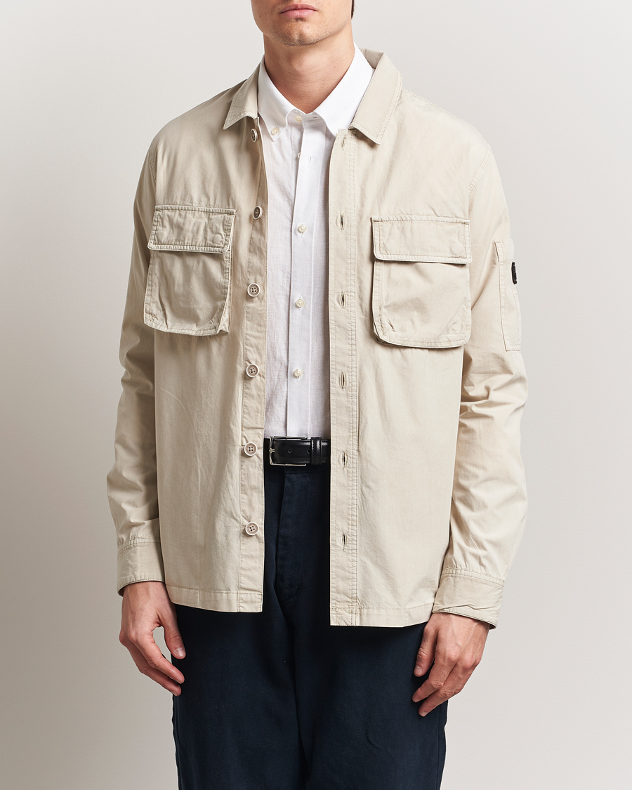 Herre | Skjorter | Barbour International | Kenneth GD Overdye Overshirt Mist