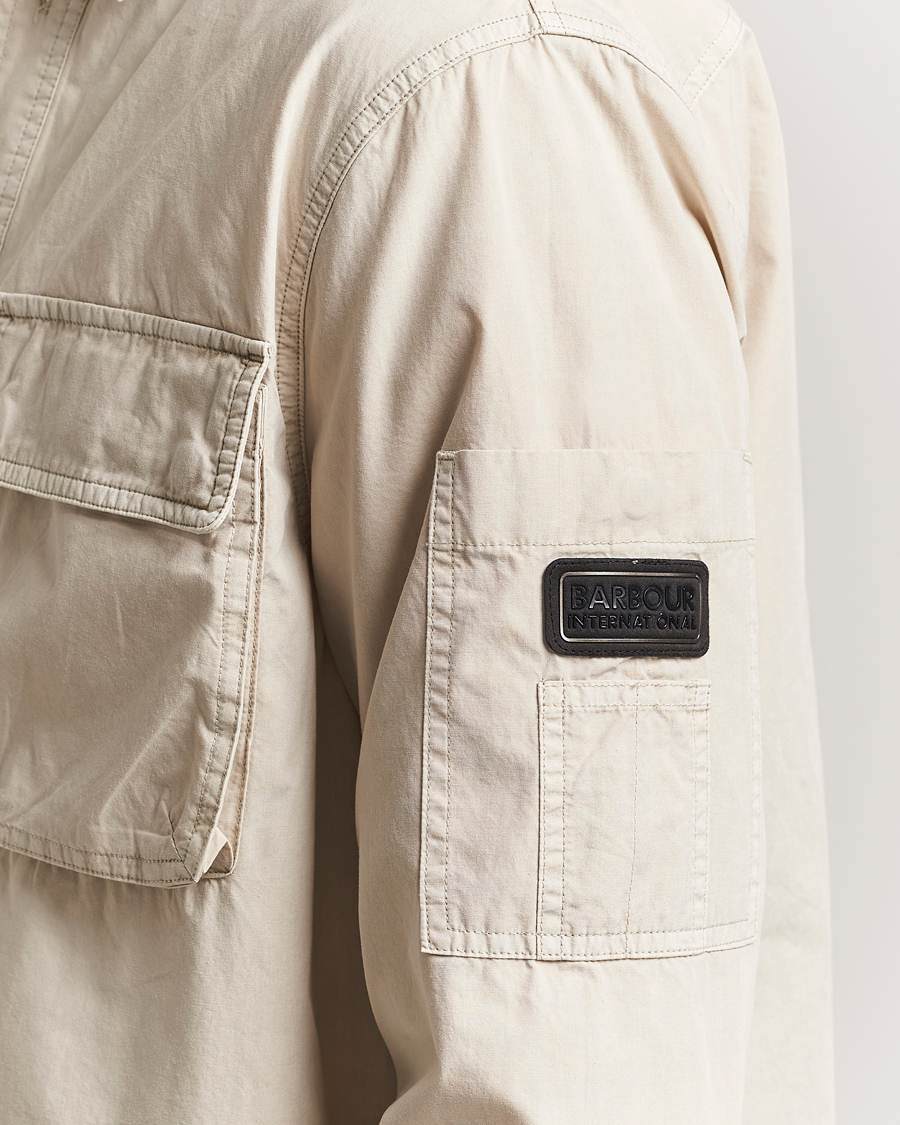 Herre | Skjorter | Barbour International | Kenneth GD Overdye Overshirt Mist
