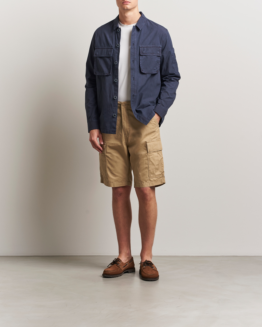 Herre | Skjorter | Barbour International | Kenneth GD Overdye Overshirt Navy