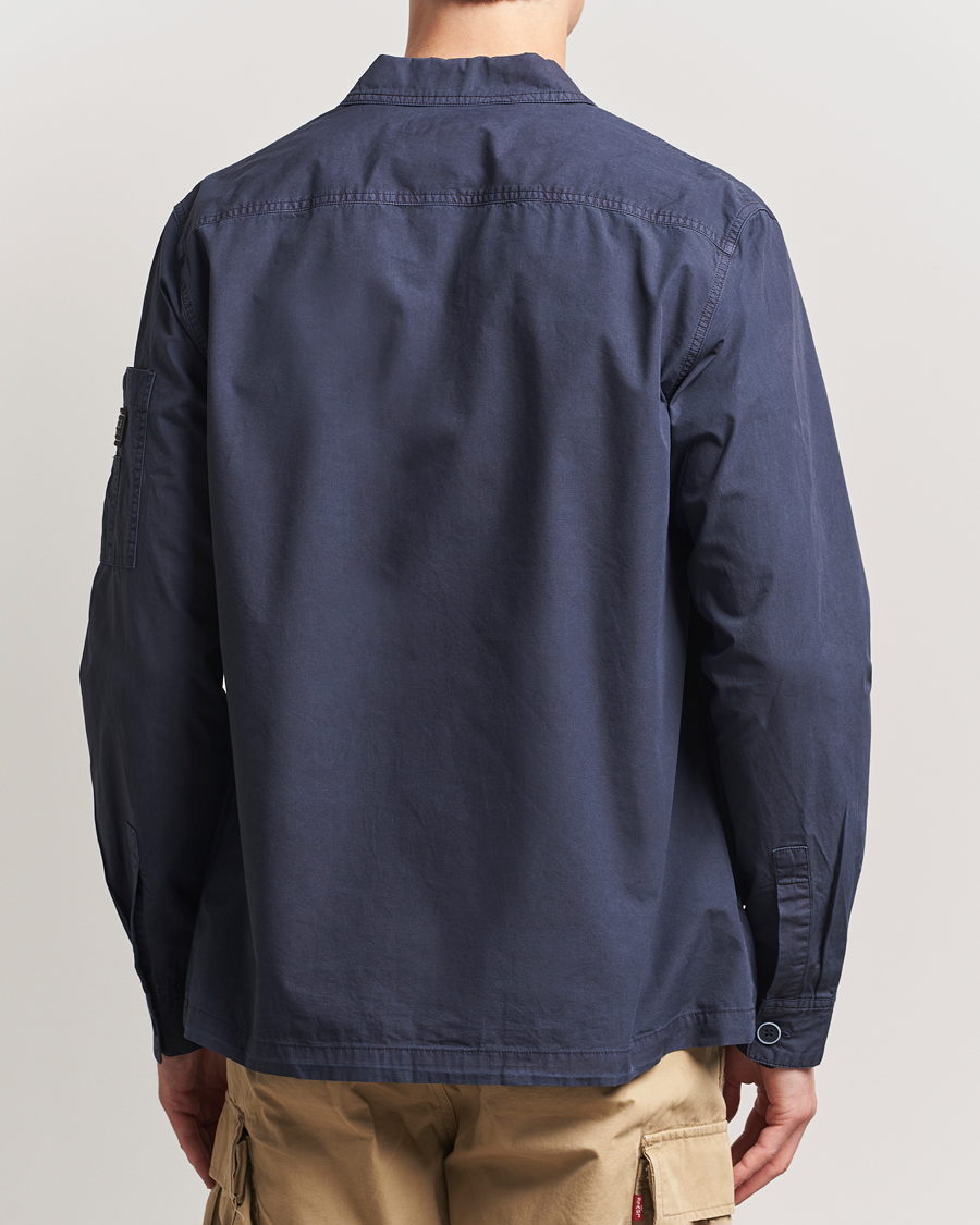 Herre | Skjorter | Barbour International | Kenneth GD Overdye Overshirt Navy