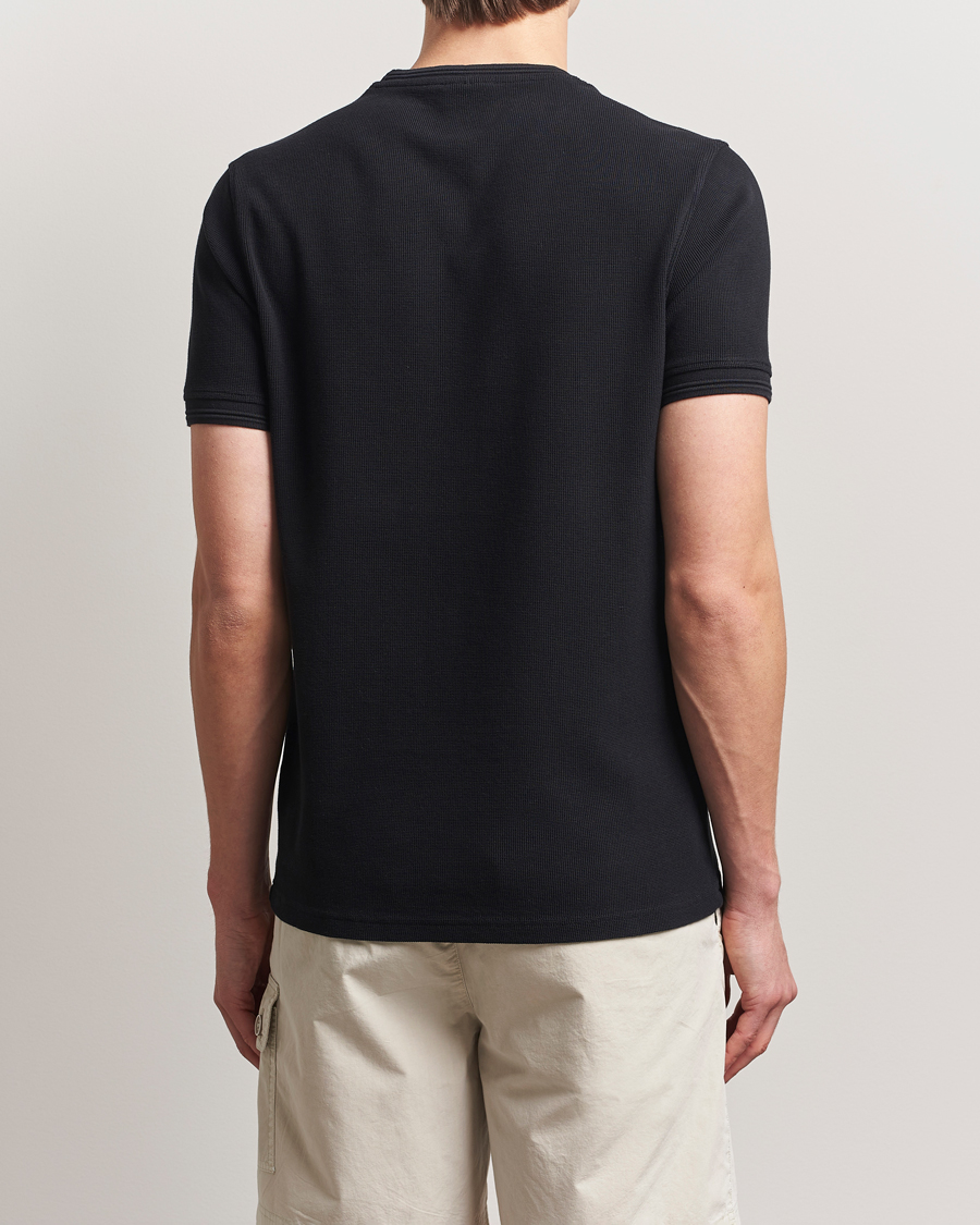 Herre | T-Shirts | Barbour International | Charlie Textured T-Shirt Black