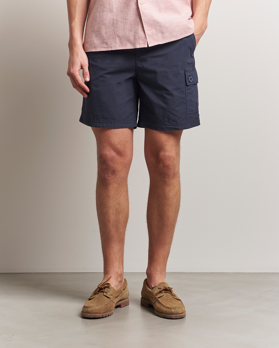 Herre | Shorts | Barbour International | Kenneth Garment Dye Shorts Navy
