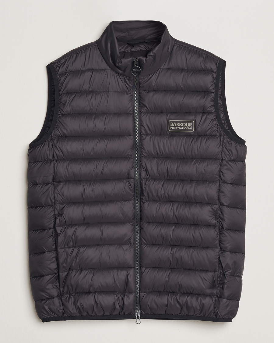 Herre | Vester | Barbour International | Trer Reed Puffer Gilet Black