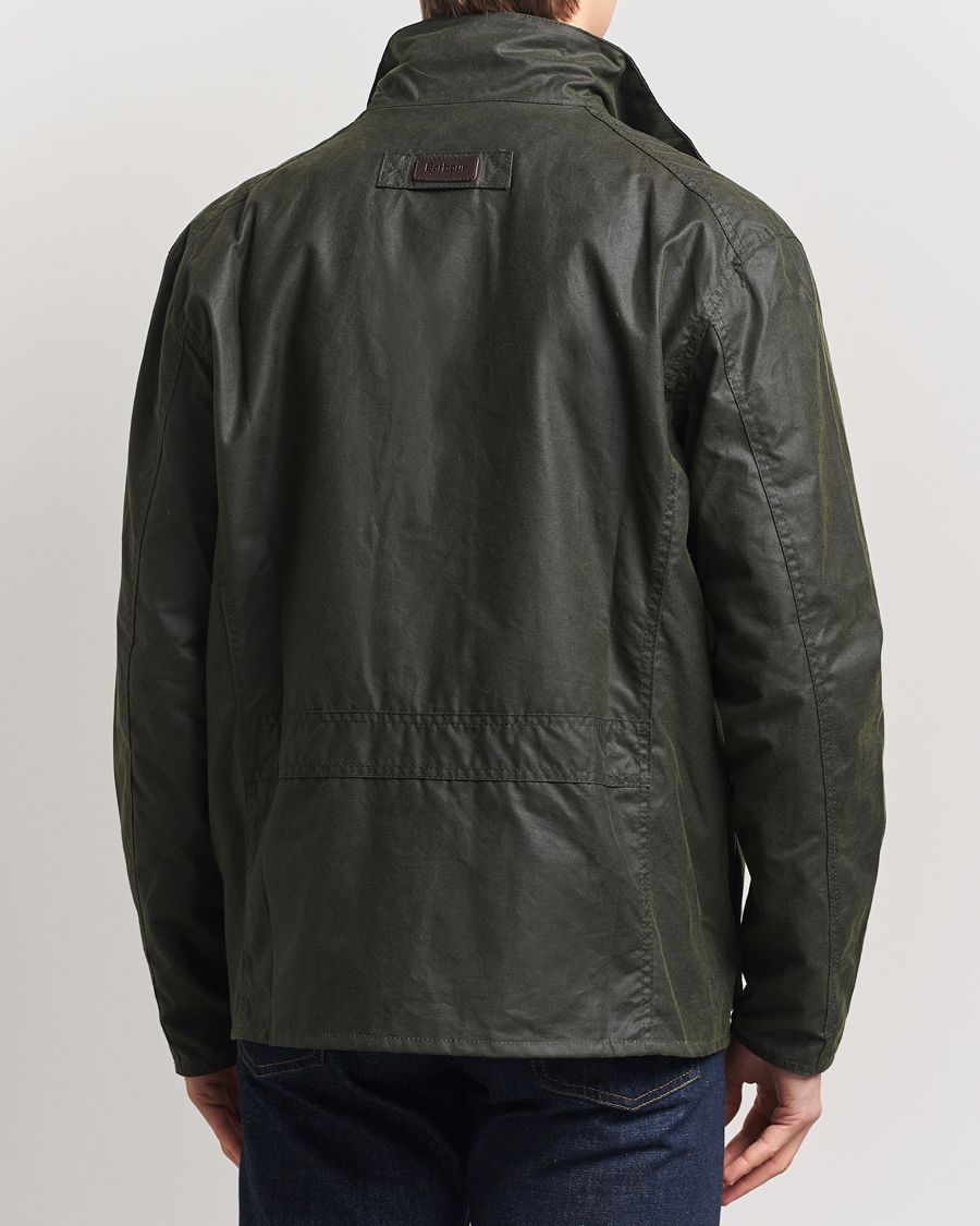 Herre | Jakker | Barbour Lifestyle | Sander Wax Jacket Olive