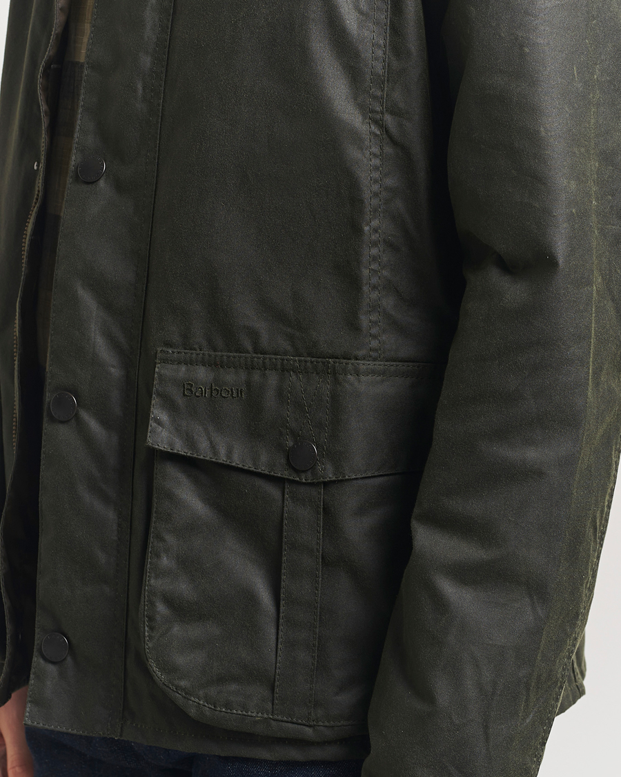 Herre | Jakker | Barbour Lifestyle | Sander Wax Jacket Olive