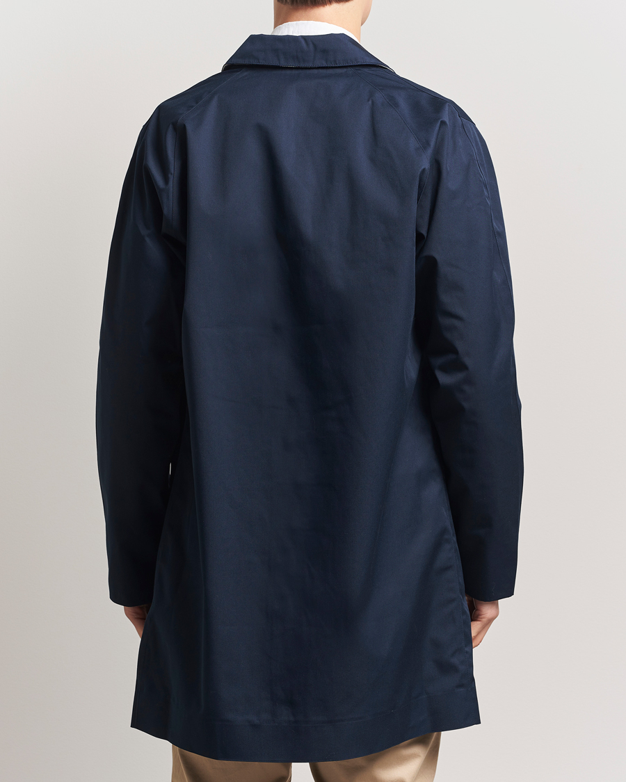 Herre | Jakker | Barbour Lifestyle | Rokig Waterproof Car Coat Navy