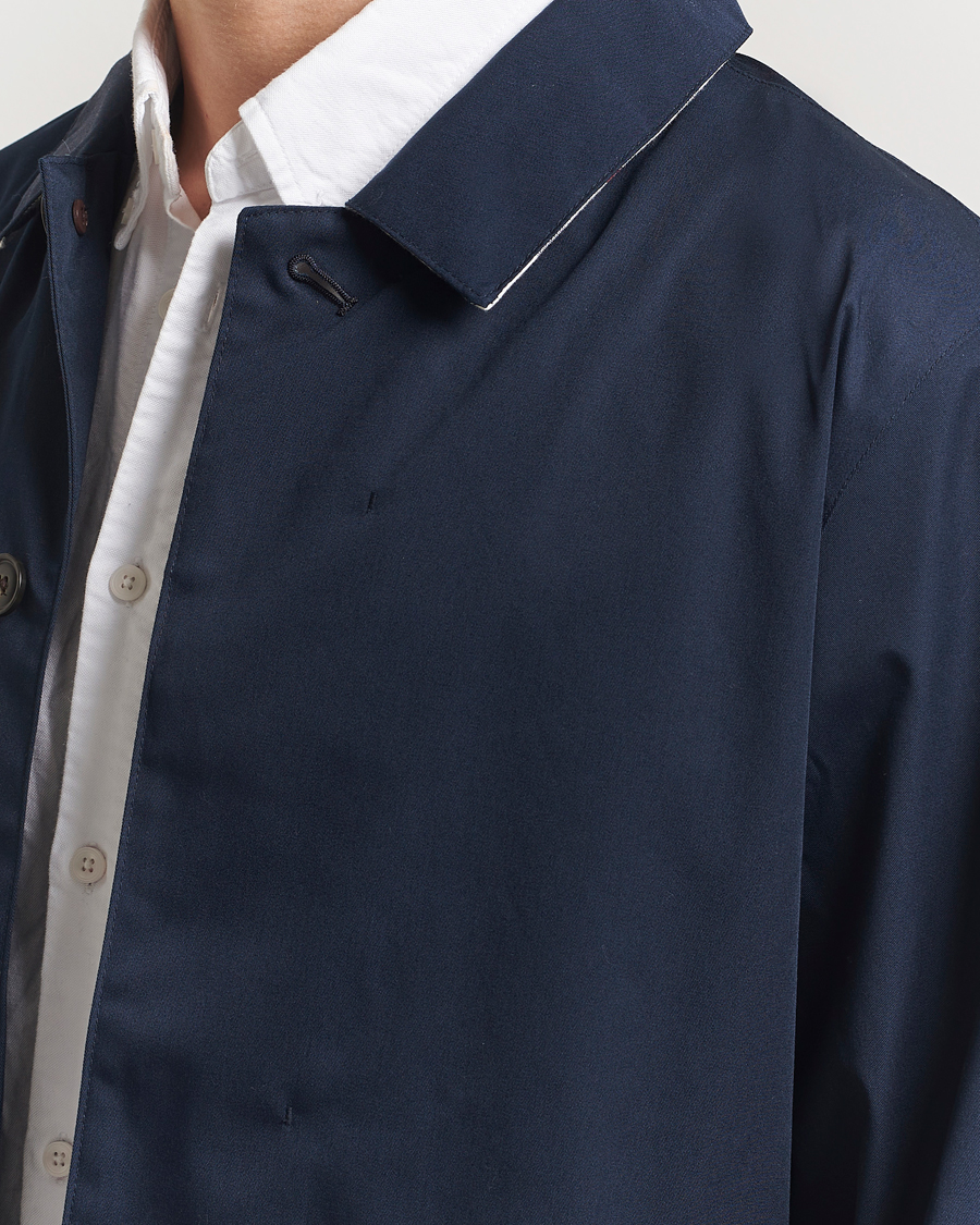Herre | Jakker | Barbour Lifestyle | Rokig Waterproof Car Coat Navy